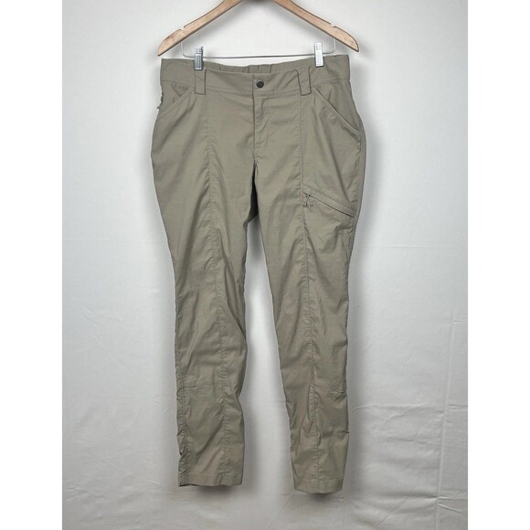 Duluth Trading Dry On The Fly Slim Leg Pants Roll-Up Women’s 12x33 Hiking - Picture 1 of 9